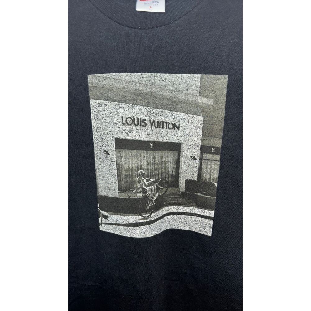 Louis Vuitton X Supreme Wheelie tee Large